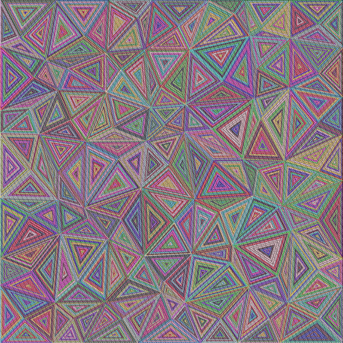 Square Patterned Dark Raspberry Purple Modern Rug, pat413