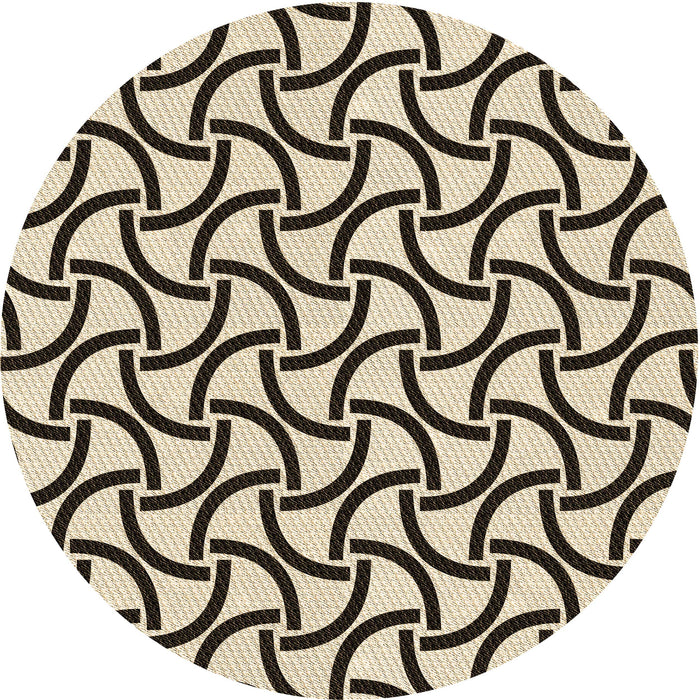 Square Machine Washable Transitional Chocolate Brown Rug in a Living Room, wshpat414brn