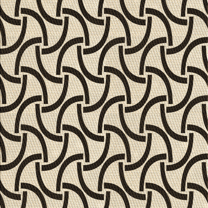 Patterned Milk Chocolate Brown Rug, pat414brn