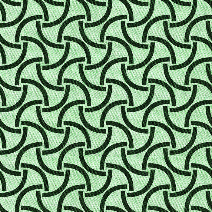 Round Machine Washable Transitional Dark Forest Green Rug, wshpat414grn