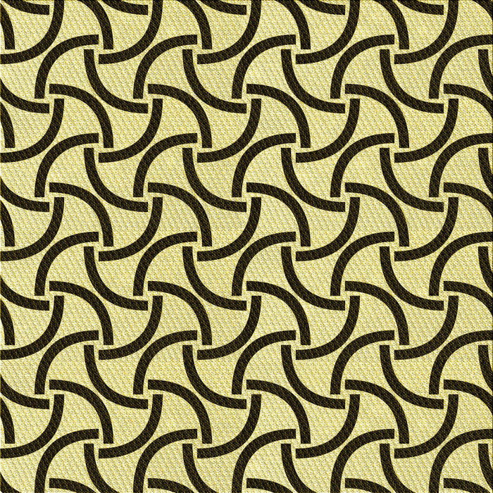 Round Patterned Bakers Brown Rug, pat414yw