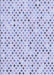 Machine Washable Transitional Blue Rug, wshpat415blu