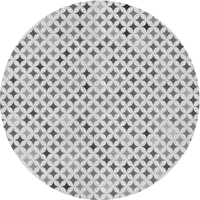 Square Machine Washable Transitional Gray Rug in a Living Room, wshpat415gry