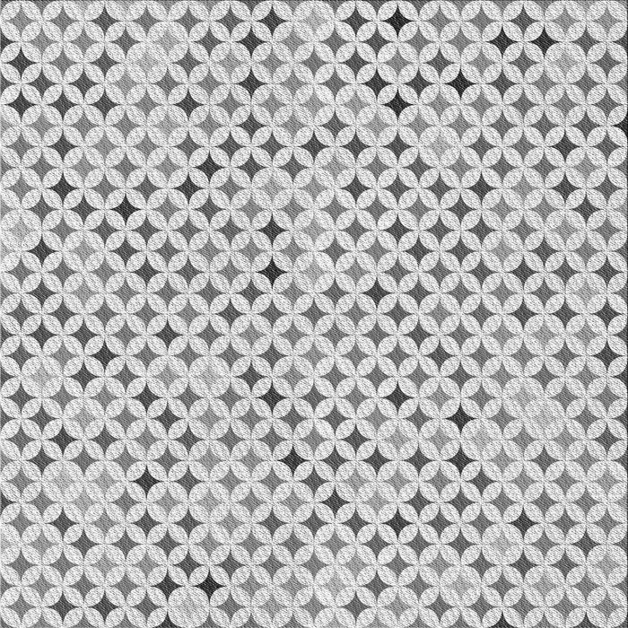 Round Machine Washable Transitional Gray Rug, wshpat415gry