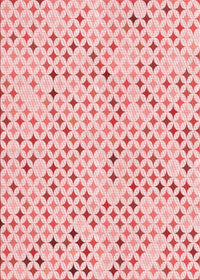 Machine Washable Transitional Light Red Pink Rug, wshpat415rd