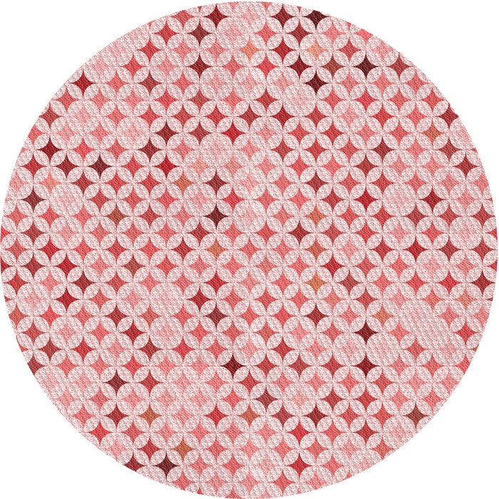 Square Machine Washable Transitional Light Red Pink Rug in a Living Room, wshpat415rd