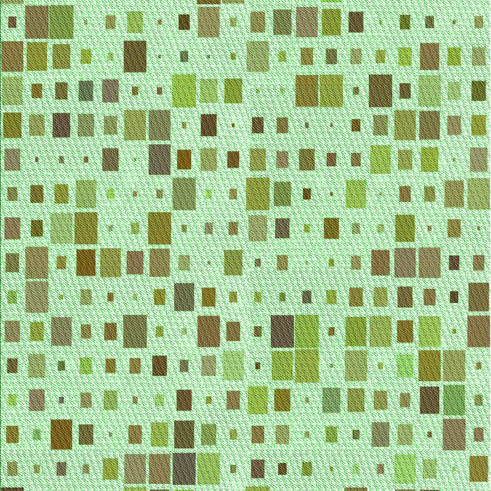 Patterned Mint Green Rug, pat416grn