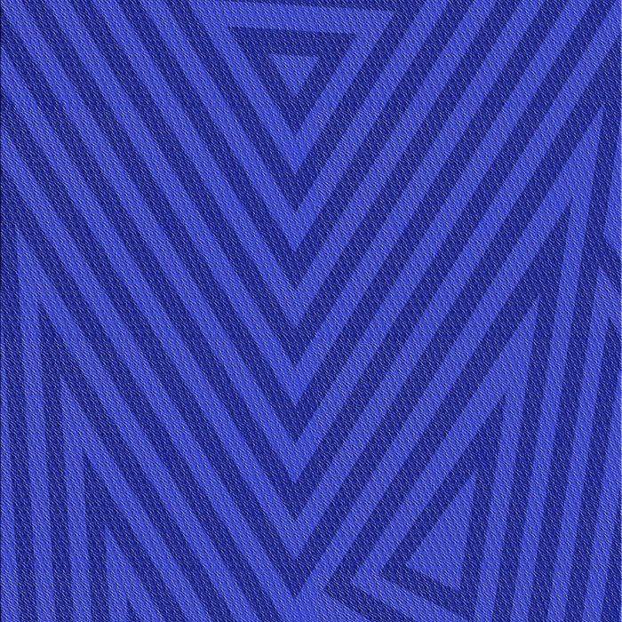 Machine Washable Transitional Bright Blue Rug, wshpat417blu