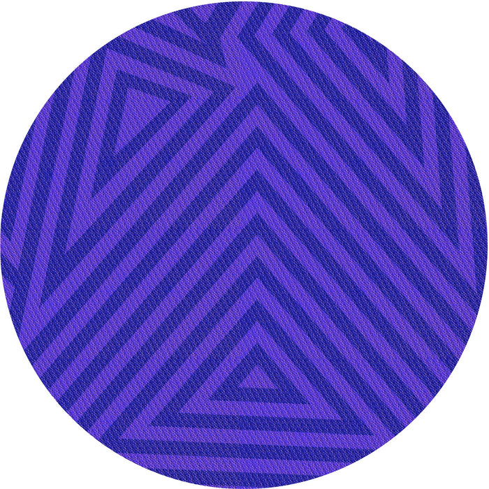 Square Patterned Purple Rug, pat417pur