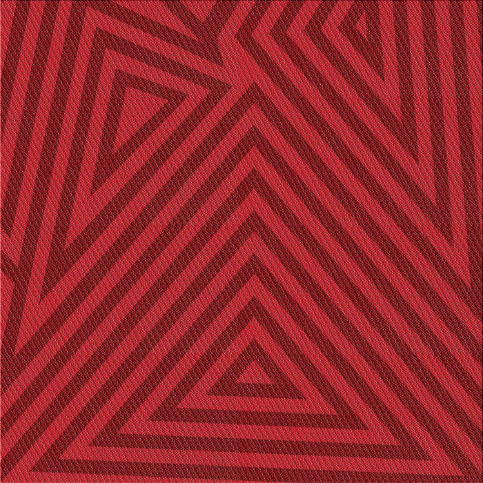 Round Machine Washable Transitional Red Rug, wshpat417rd