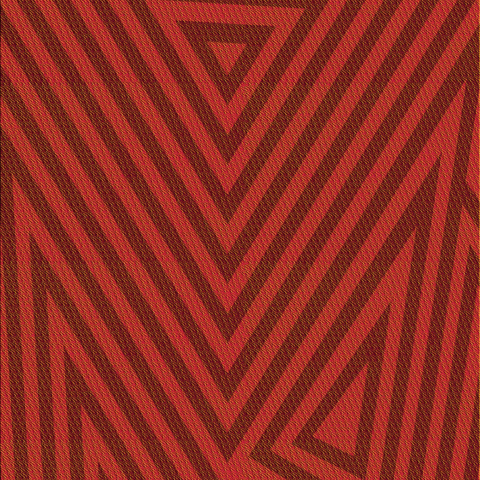 Patterned Red Rug, pat417yw