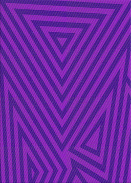 Patterned Purple Novelty Rug, pat417