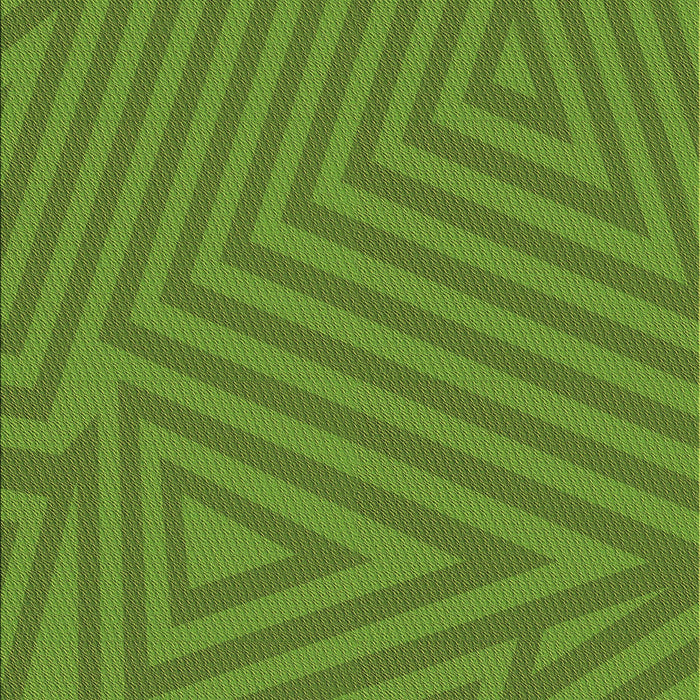 Patterned Seaweed Green Rug, pat418brn