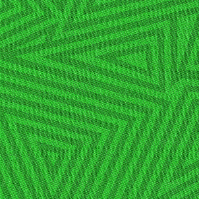 Round Patterned Lime Green Rug, pat418grn