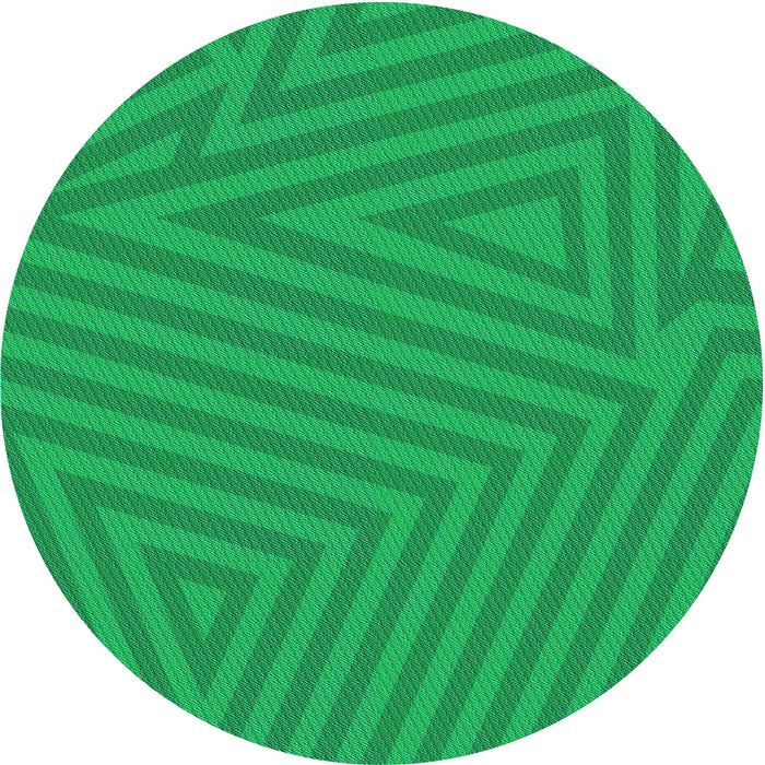 Square Patterned Neon Green Rug, pat418lblu