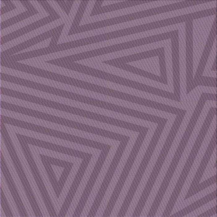 Round Patterned Purple Rug, pat418pur