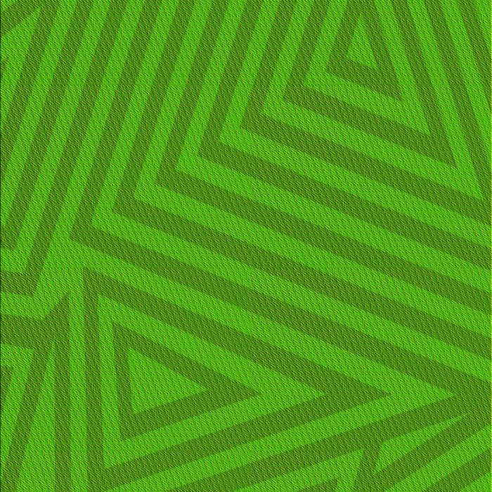 Patterned Lime Green Rug, pat418yw