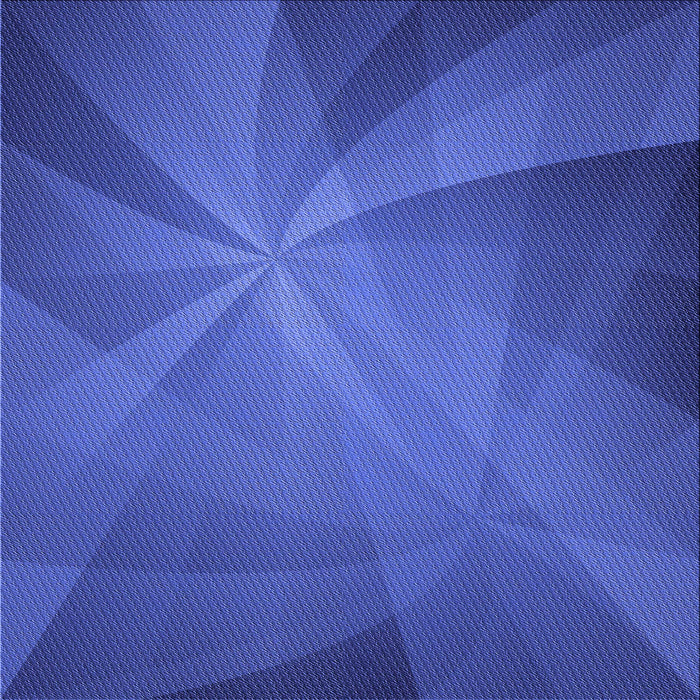 Round Patterned Blue Rug, pat419blu