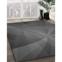 Patterned Silver Gray Rug, pat419gry