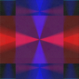 Sideview of Machine Washable Transitional Bright Grape Purple Rug, wshpat41