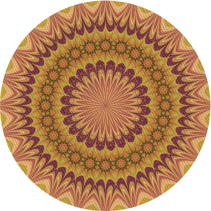 Square Patterned Red Rug, pat420org