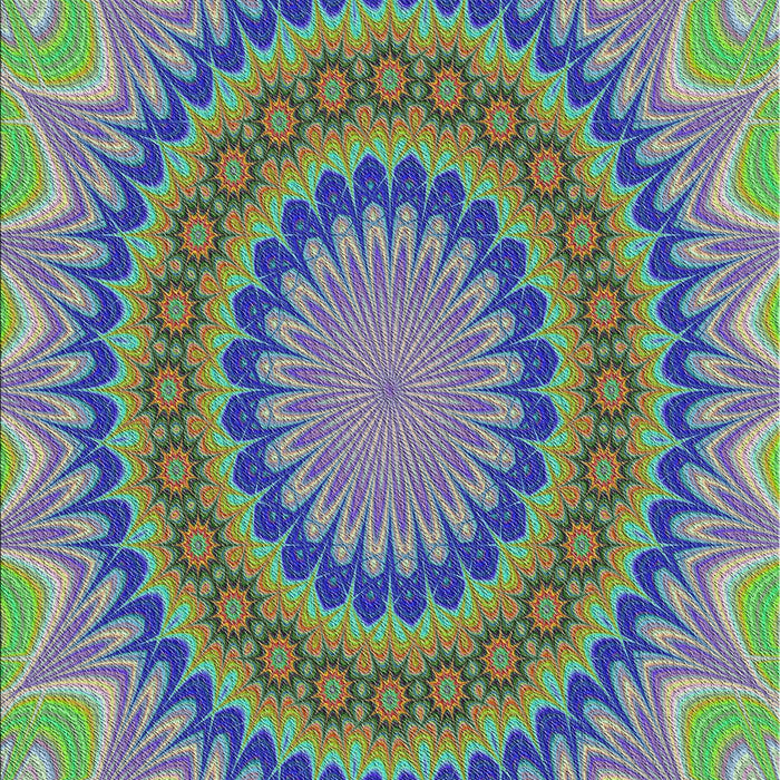 Patterned Purple Navy Blue Modern Rug, pat420