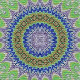 Sideview of Machine Washable Transitional Purple Navy Blue Rug, wshpat420