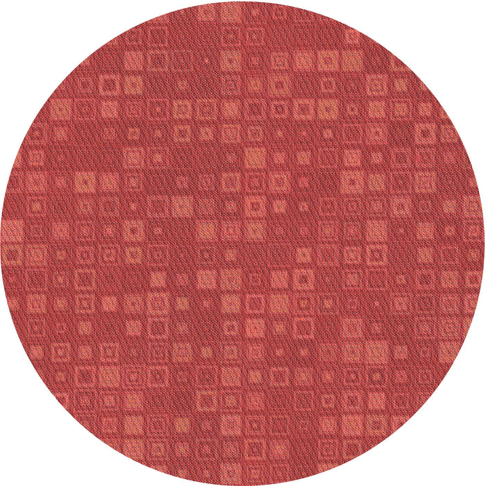 Square Machine Washable Transitional Red Rug in a Living Room, wshpat421rd