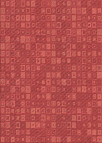 Machine Washable Transitional Red Rug, wshpat421rd