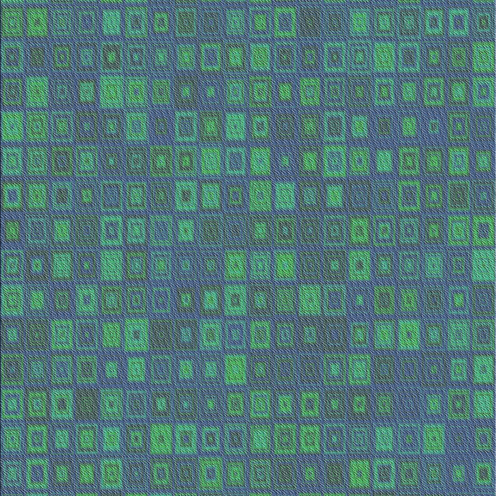 Patterned Blue Novelty Rug, pat421