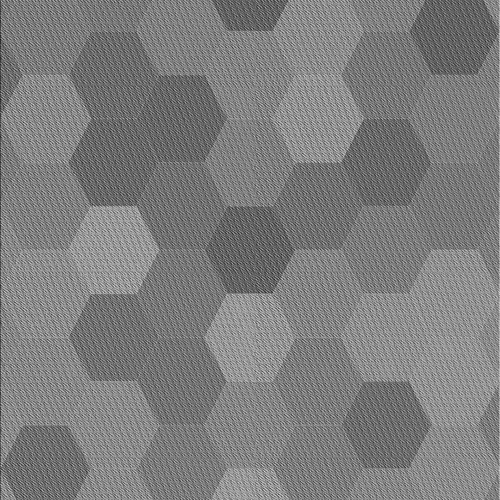 Machine Washable Transitional Ash Gray Rug, wshpat422gry