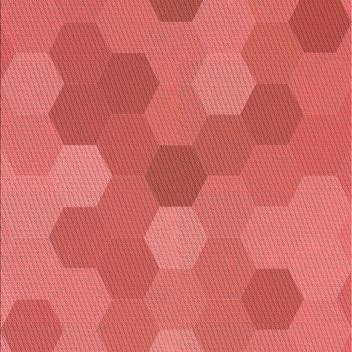 Patterned Red Rug, pat422rd