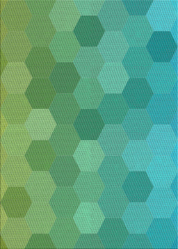 Patterned Lime Mint Green Novelty Rug, pat422