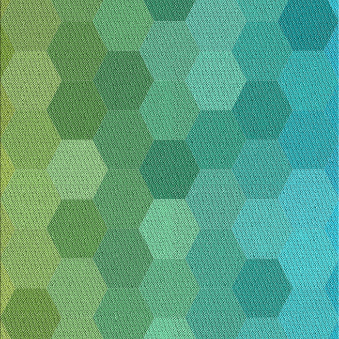 Machine Washable Transitional Lime Mint Green Rug, wshpat422