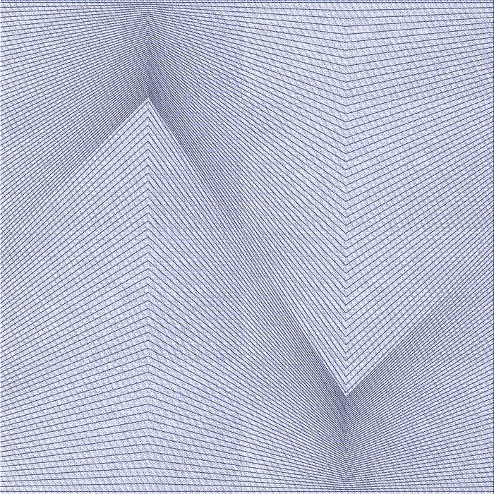 Round Patterned Lavender Blue Rug, pat423blu