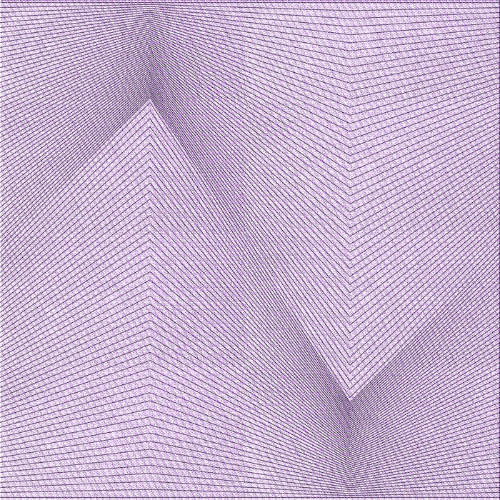 Round Patterned Lilac Purple Rug, pat423pur