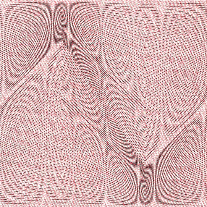 Round Patterned Pink Rug, pat423rd