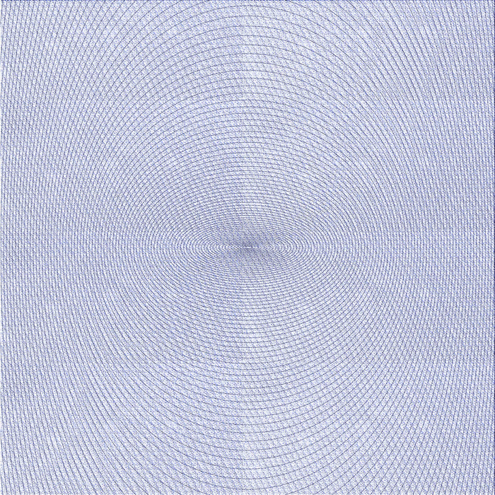 Round Machine Washable Transitional Lavender Blue Rug, wshpat424blu