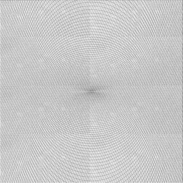 Round Machine Washable Transitional Platinum Gray Rug, wshpat424gry