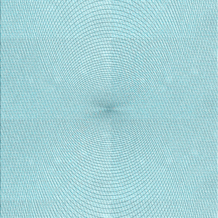 Machine Washable Transitional Electric Blue Rug, wshpat424lblu