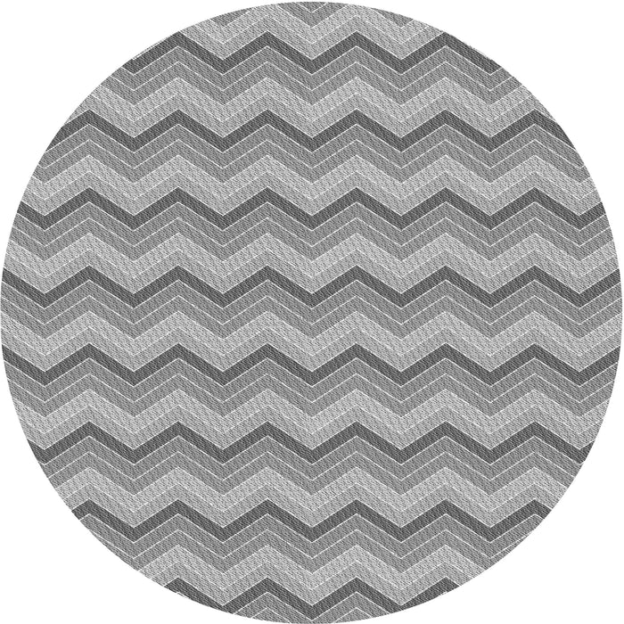 Square Patterned Silver Gray Rug, pat426gry