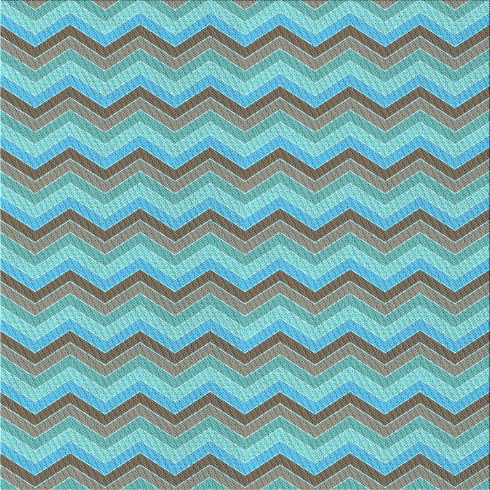 Round Machine Washable Transitional Diamond Blue Rug, wshpat426lblu