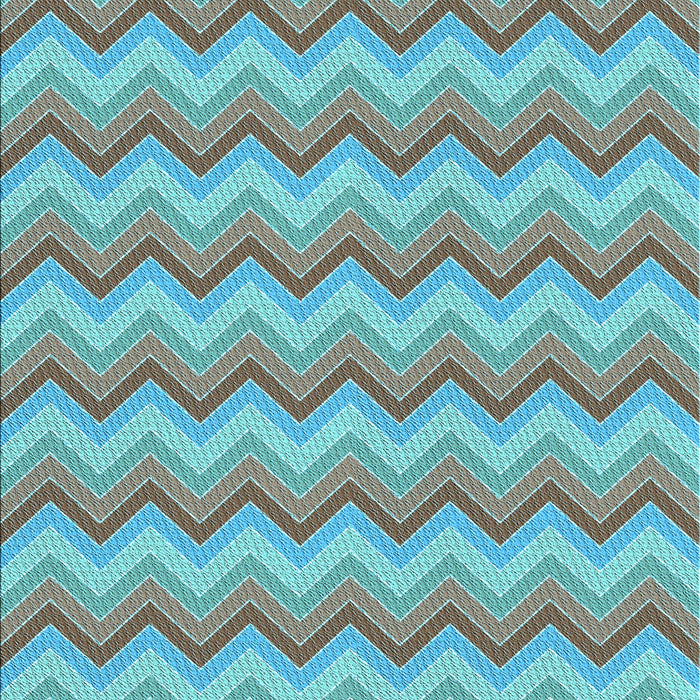 Patterned Diamond Blue Rug, pat426lblu
