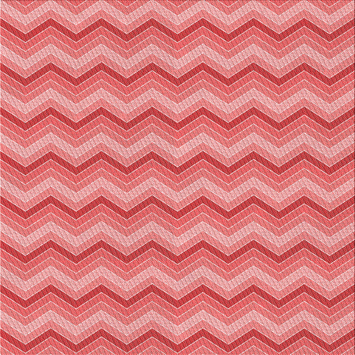 Round Patterned Light Coral Pink Rug, pat426rd