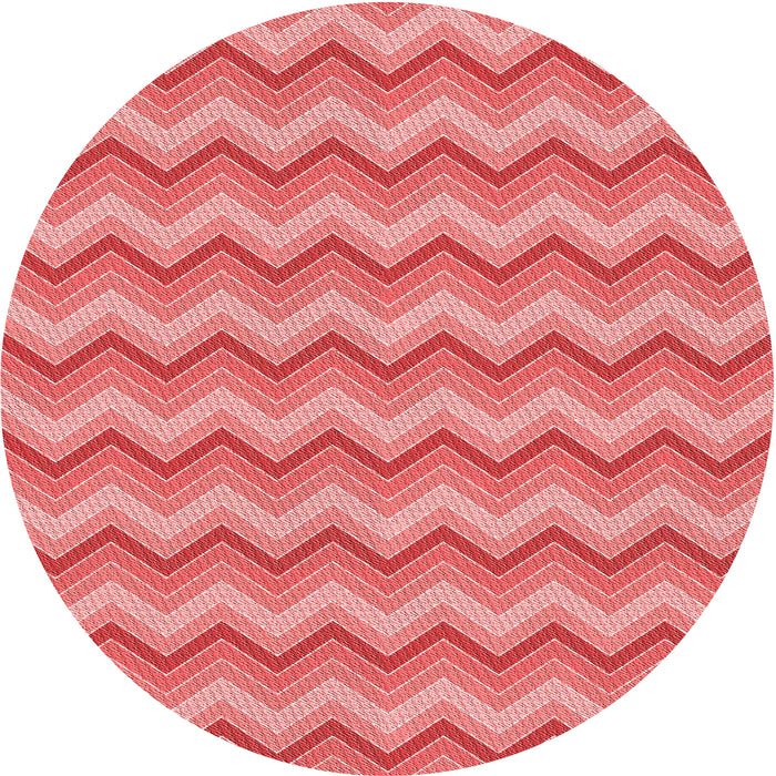 Square Patterned Light Coral Pink Rug, pat426rd