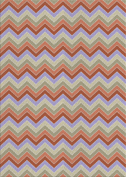 Patterned Pale Silver Gray Novelty Rug, pat426