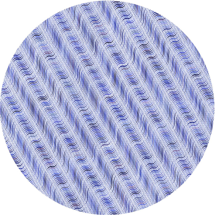 Square Patterned Blue Rug, pat427blu