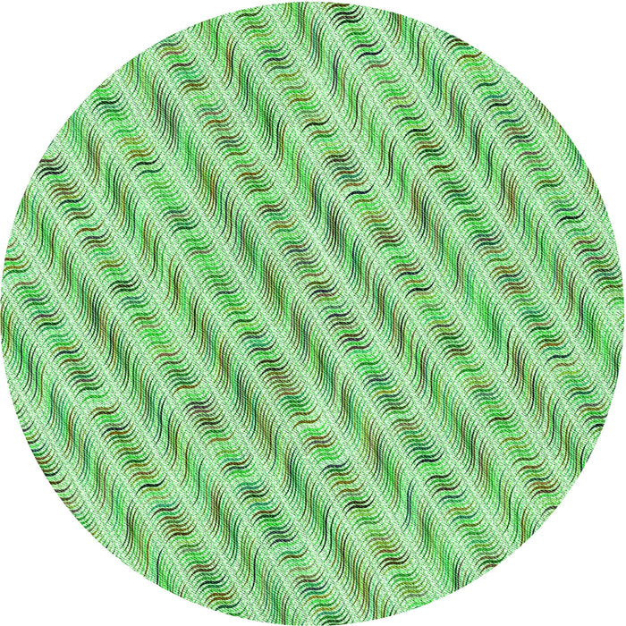 Square Patterned Jade Green Rug, pat427grn