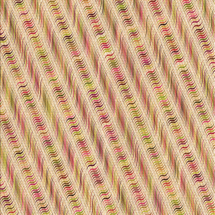 Patterned Orange Rug, pat427org