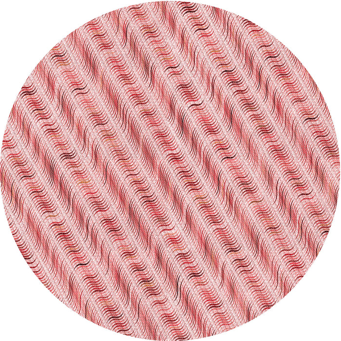 Square Patterned Orange Rug, pat427rd